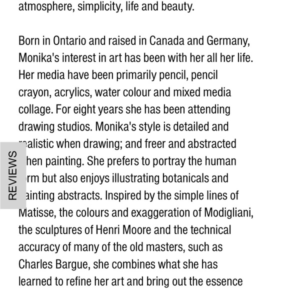 Monika Seidenbusch, “Knitting, by the window” - Picture 3 of 3